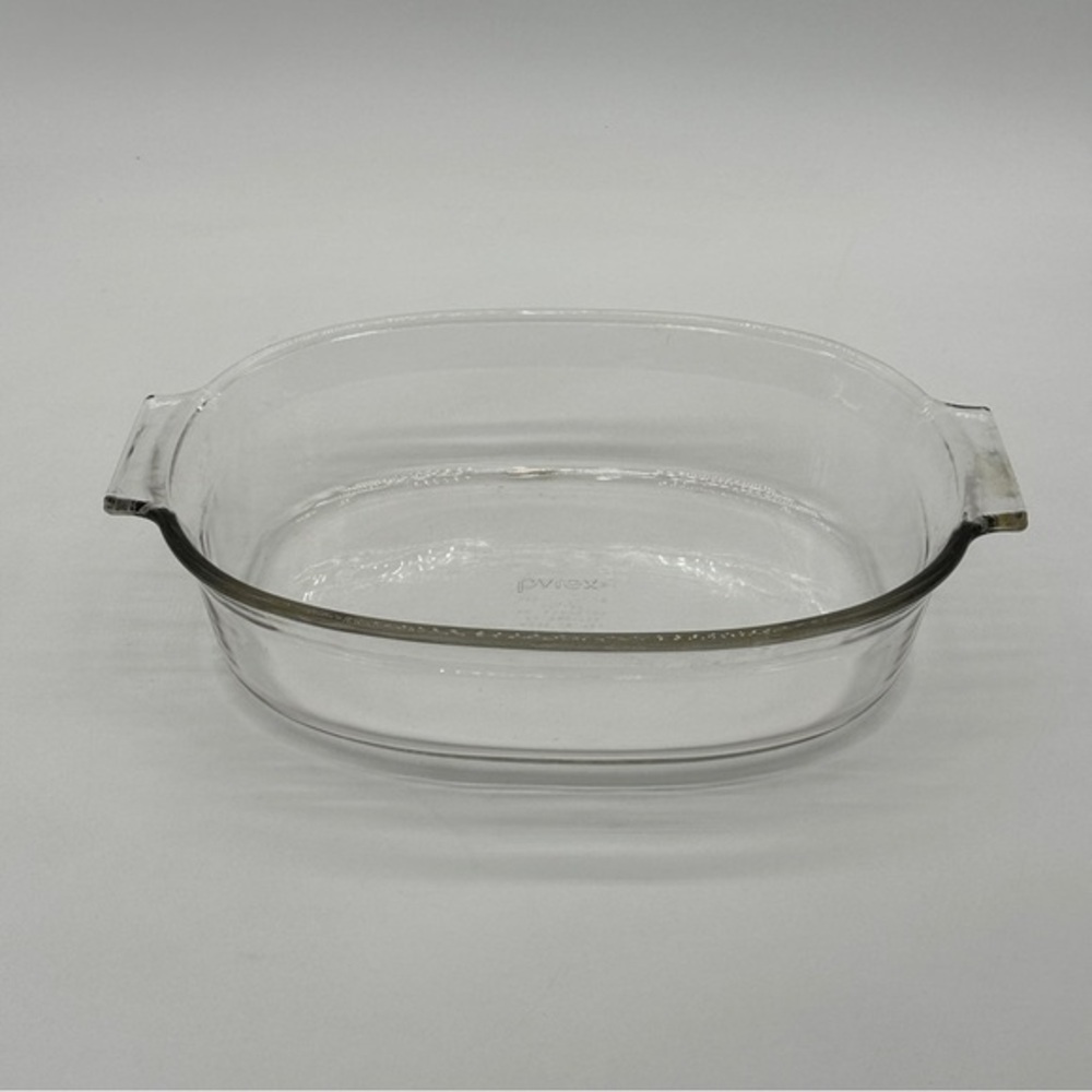 Pyrex 702 Clear Glass 2‎ Quart Casserole Dish No Lid